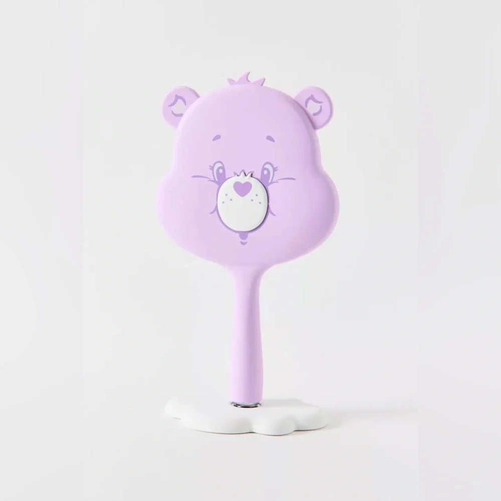 Care Bears Share Bear Purple Shaped LED Handheld Mirror